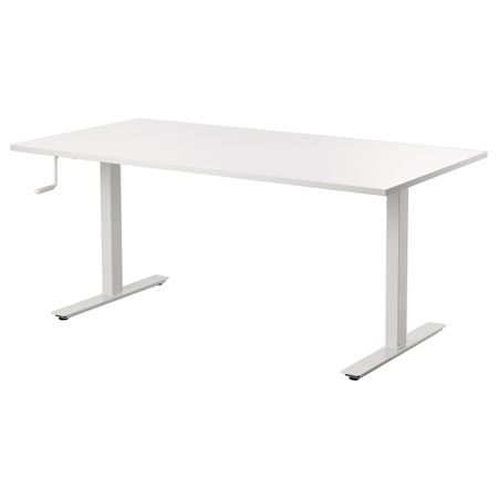 Стол/трансф, белый, 160x80 см IKEA СКАРСТА 992.823.26