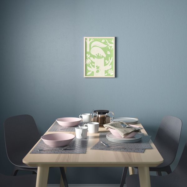 Постер, Лесные создания 1, 30x40 см IKEA DRÖMBILD ДРЁМБИЛЬД 804.361.16 - схема-чертеж с размерами