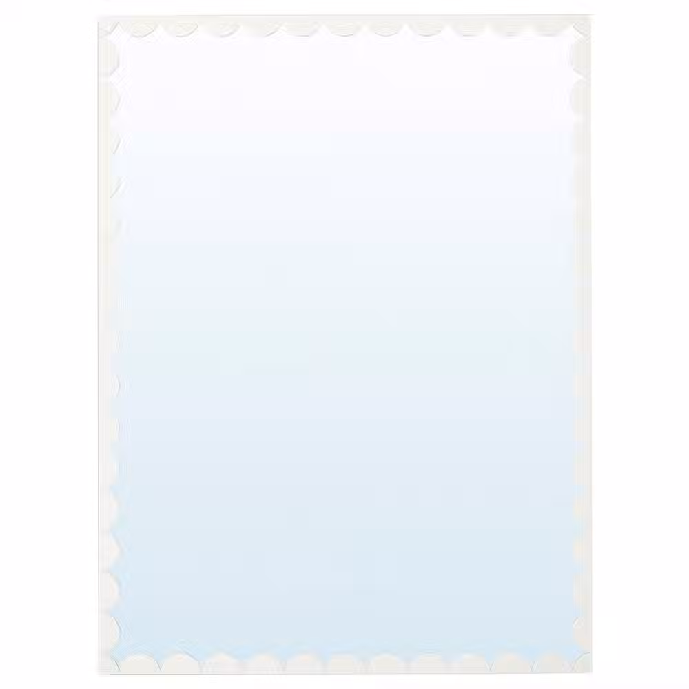 RUNDOXEL РУНДОЛЕКС Зеркало - белый 30x40 см - фото 1