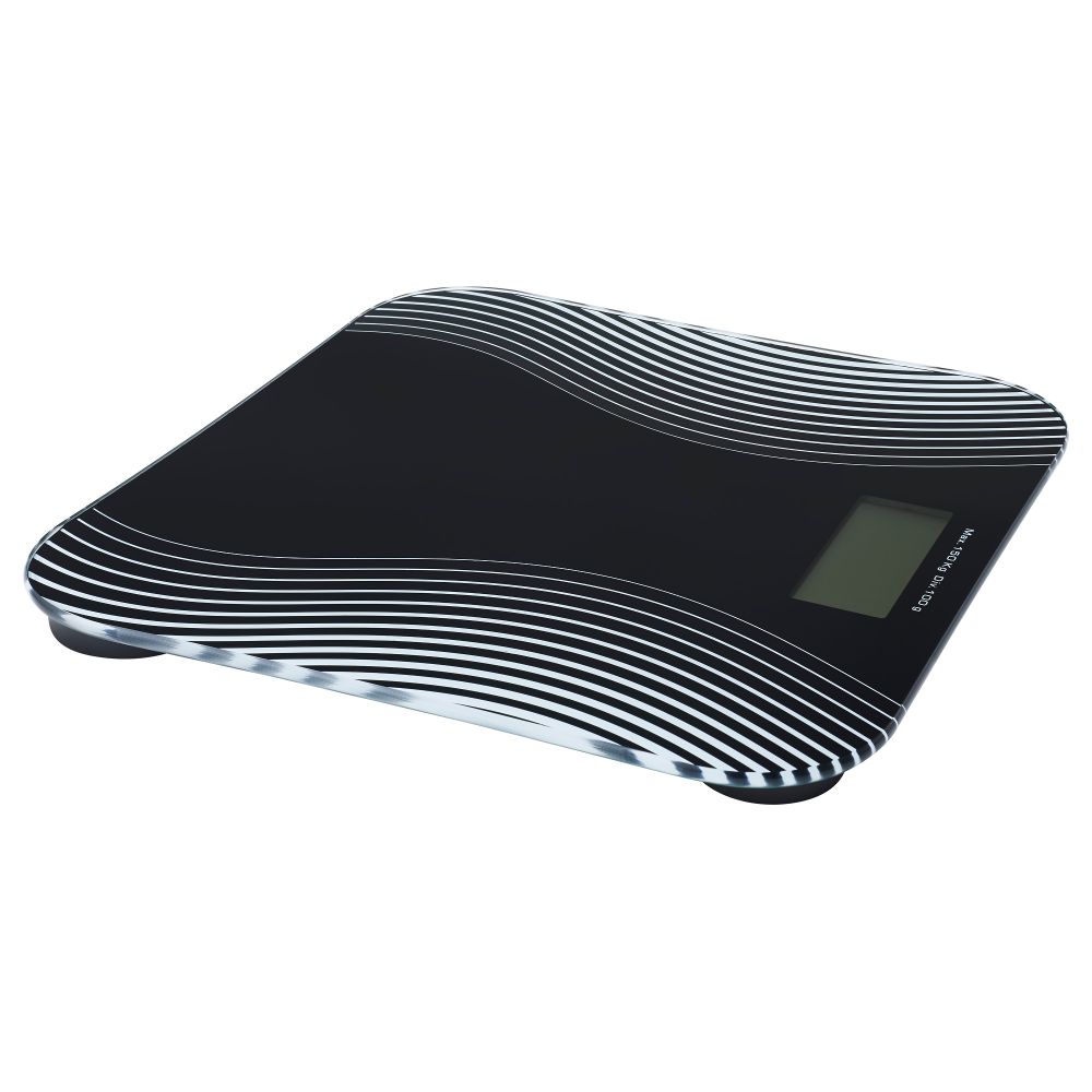 Весы ХЭЛЕН, цифровой черный (30x30 см) - фото 1