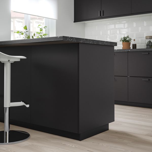 Накладная панель, 62x240 см, антрацит IKEA KUNGSBACKA КУНГСБАККА 303.373.26 - фото 5