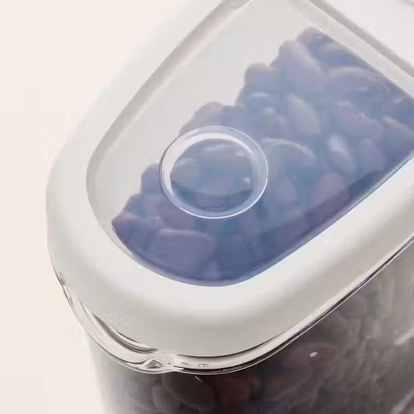 IKEA 365+ Контейнер+крышка д/сухих продуктов - прозрачный/белый 1.3 л - фото 7