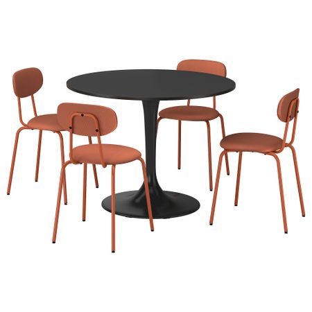 Стол и 4 стула IKEA ÖSTANÖ, DOCKSTA ДОКСТА 895.681.26