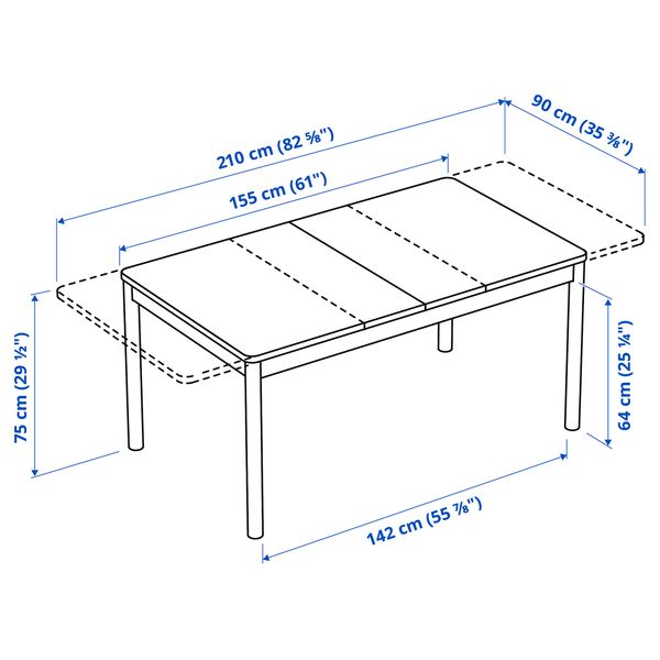 Стол и 4 стула IKEA RÖNNINGE РЁННИНГЕ, KARLPETTER 895.697.05 - фото 5