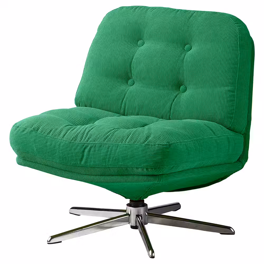 DYVLINGE ДЮВЛИНГЕ Вращающееся кресло - Kelinge зеленый - фото 1