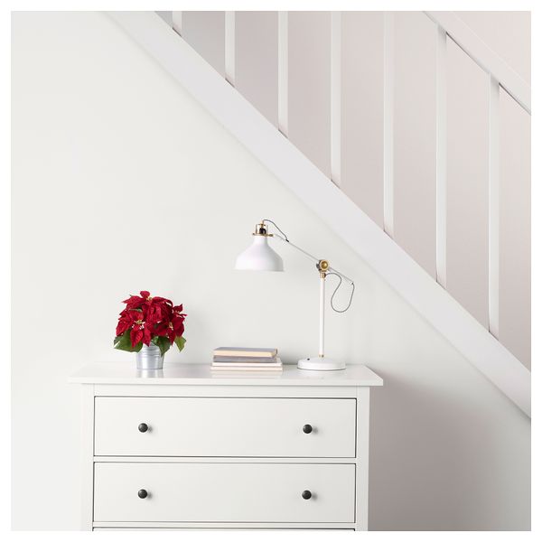 Искусственное растение в горшке ФЕЙКА, "Рождественская звезда" красный (12 см) - фото 2