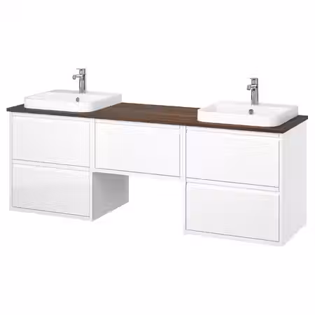 ÄNGSJÖN ЭНГШЁН / BACKSJÖN БАККШЁН Шкаф п-раковину/раковины/смесители