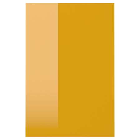 Дверь ЕРСТА, глянцевый желтый