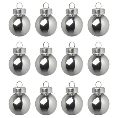 Украшение, шар, серебристый 2 см IKEA VINTERFEST ВИНТЕРФЕСТ 104.308.01