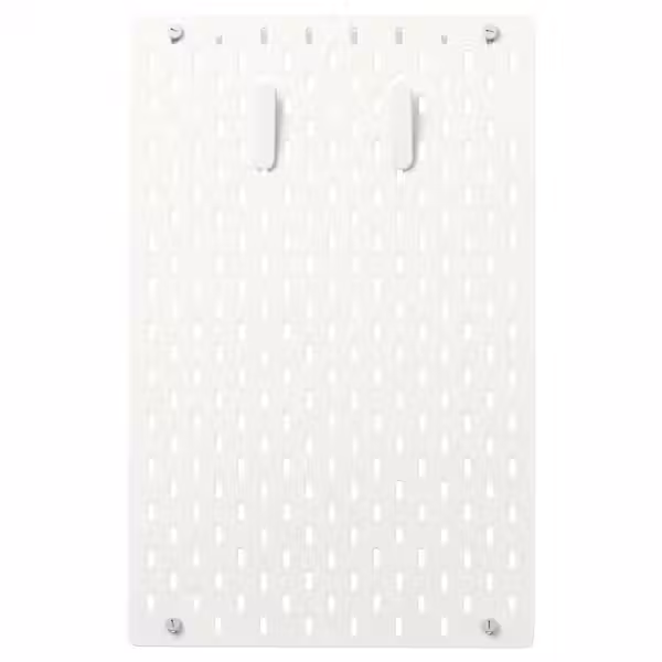 SKÅDIS Настенная панель, комбинация - белый 36x56 см - фото 1