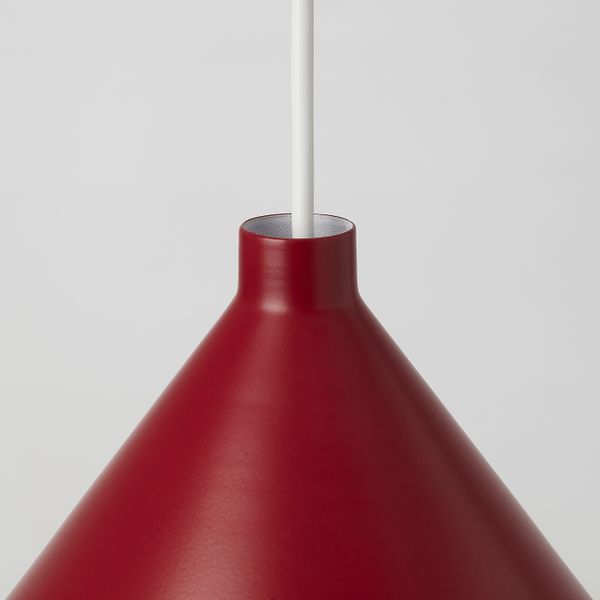 Подвесной светильник, темно-красный 33 см IKEA NÄVLINGE НЭВЛИНГЕ 304.407.76 - схема-чертеж с размерами