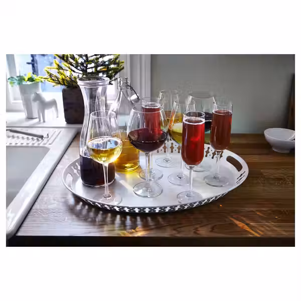 ROMANTISK Поднос - белый 52x39 см - фото 4