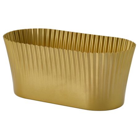 Кашпо, золотой, 14x26 см IKEA VINTERFINT 305.787.97