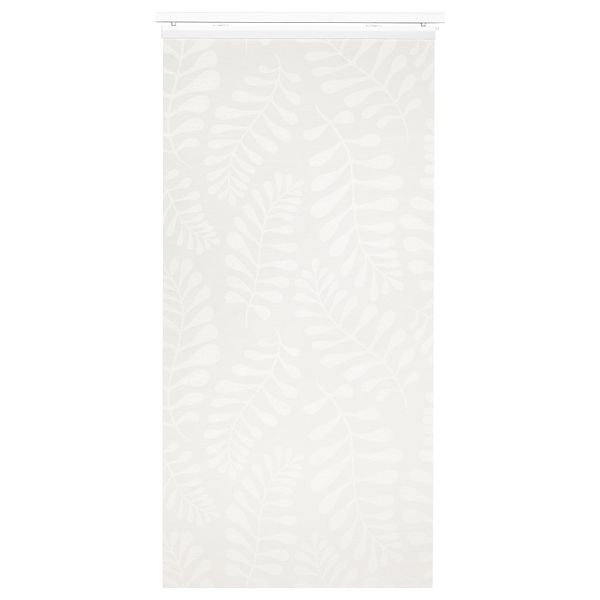 Узкая гардина ЮРЛА, белый, белый (60x300 см) - схема-чертеж с размерами