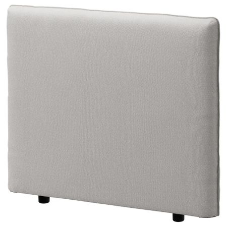 Чехол на спинку ВАЛЛЕНТУНА, Оррста светло-серый (100x80 см)