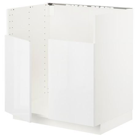 METOD Шкаф для мойки ТАЛЛШЁН - белый/Ringhult белый 80x60 см