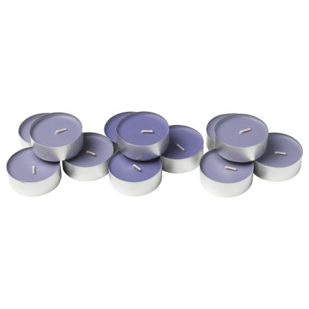 Аромат свеча в металической подставке СИНЛИГ, Ежевика, сиреневый