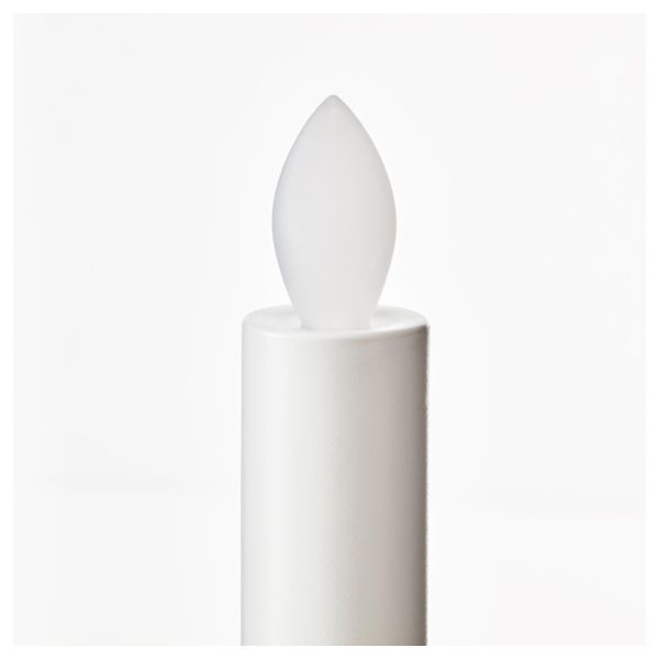 Светодиодная свеча СТОПЕН, с батарейным питанием белый - фото 2