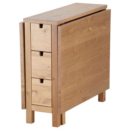 Стол складной, морилка, антик 26/87/148x80 см IKEA NORDEN НОРДЕН 402.522.46