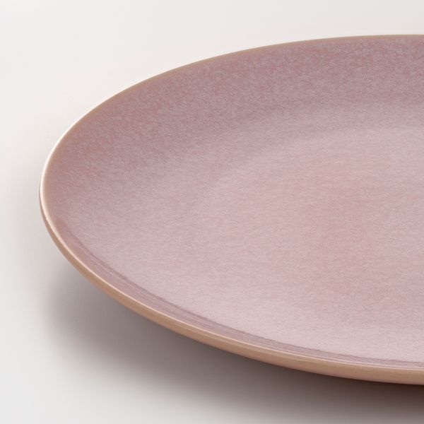 Тарелка, полированный розовый, 26 см IKEA FÄRGKLAR ФЭРГКЛАР 005.864.40 - фото 3