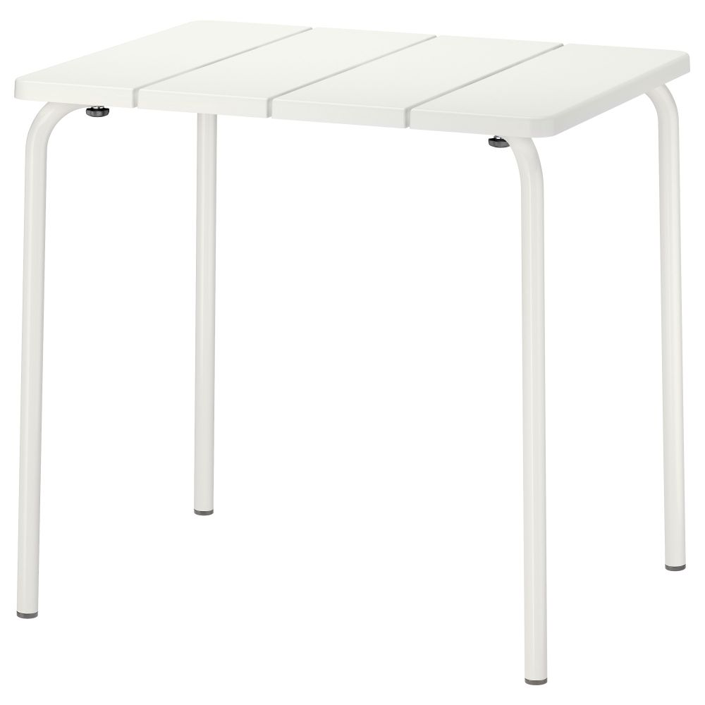 Садовый стол ВЭДДО, белый (58x74 см) - фото 1