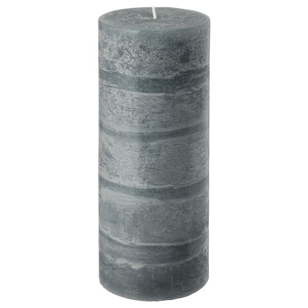 Формовая свеча, ароматическая ВАКАНТ, Дни осени серый, серый (25 см) - фото 1