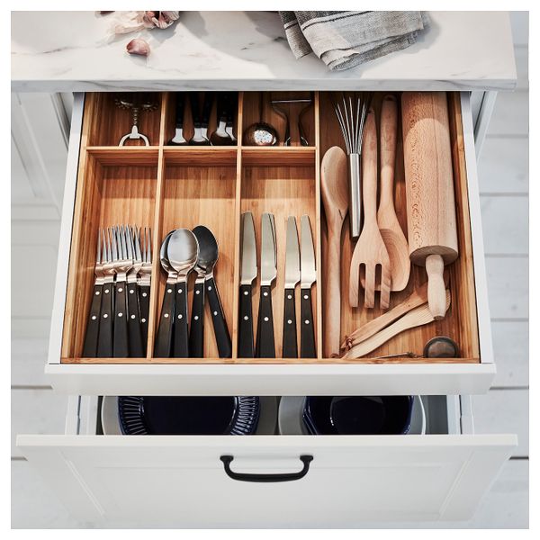 Столовый набор, 24 предмета, черный IKEA LIVNÄRA ЛИВНЭРА 804.992.36 - фото 4