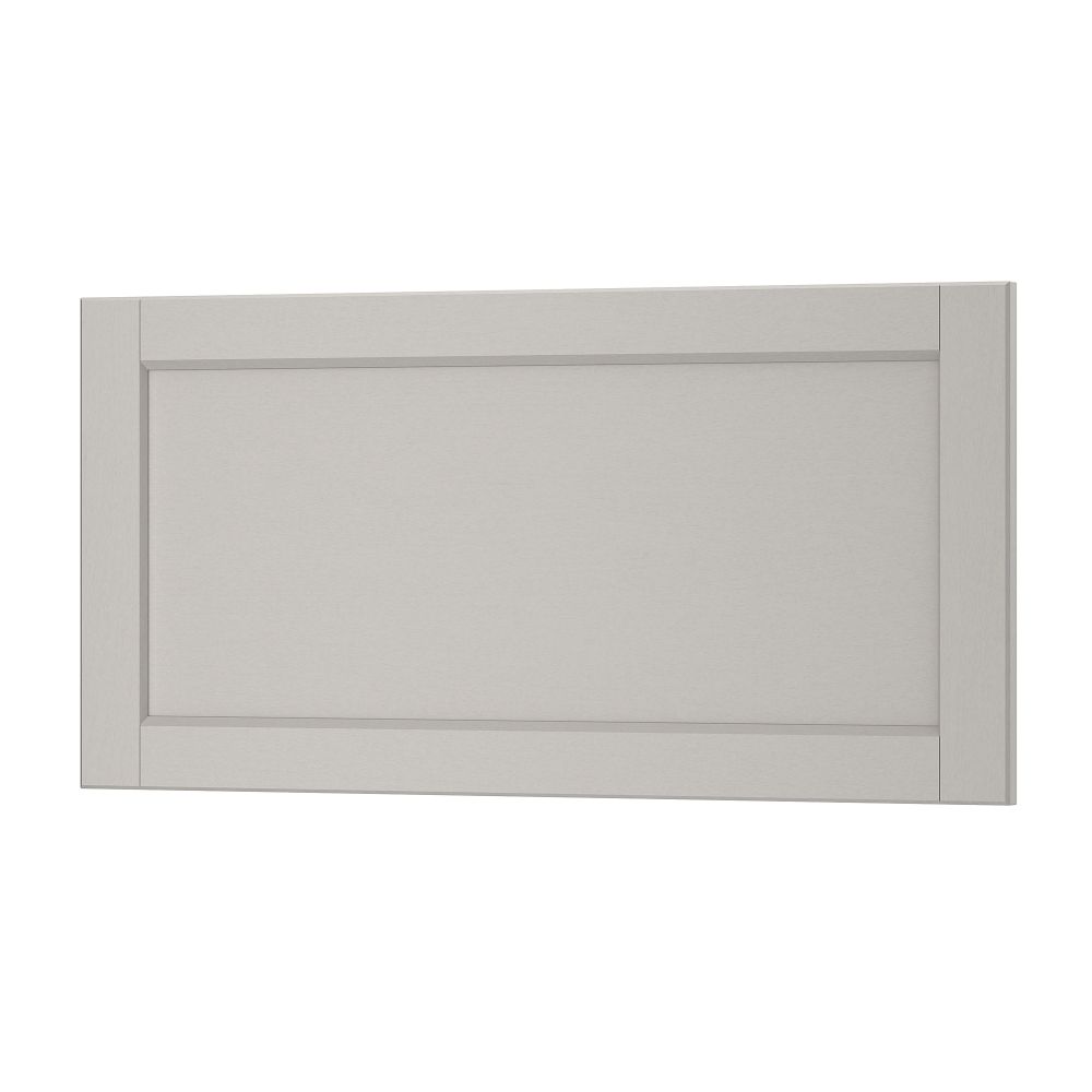 Фронтальная панель ящика ЛЕРХЮТТАН, светло-серый - схема-чертеж с размерами