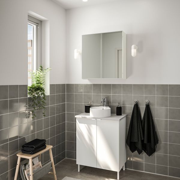 IKEA в интерьере ванной