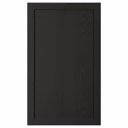 LERHYTTAN Дверь - черная морилка 60x100 см