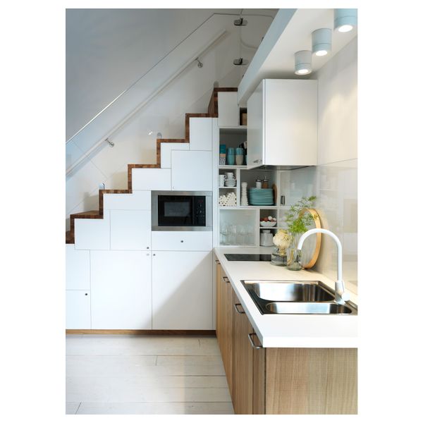 Смеситель кухонный, 1 рычаг РИНГШЕР, белый - фото 5