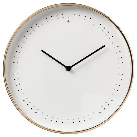 Настенные часы 24 см IKEA ПАНОРЕРА 003.741.60