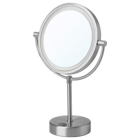 Зеркало с подсветкой, с батарейным питанием, 20 см IKEA KAITUM 705.084.01