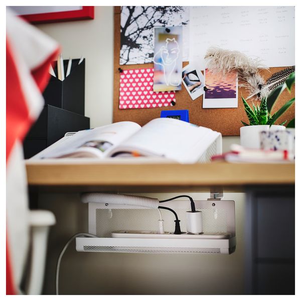 FÖRSÄSONG Лоток для организации проводов - белый 38 см - фото 2