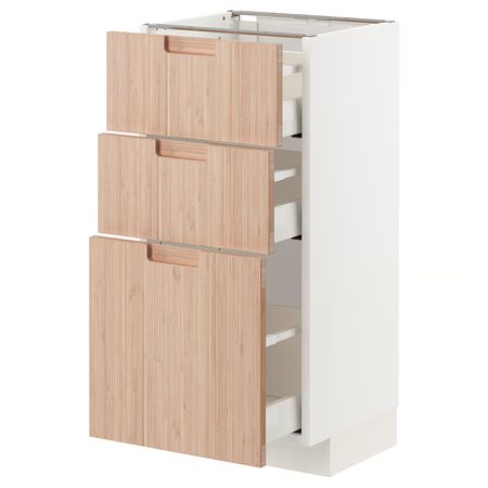 METOD / MAXIMERA Напольный шкаф с 3 ящиками