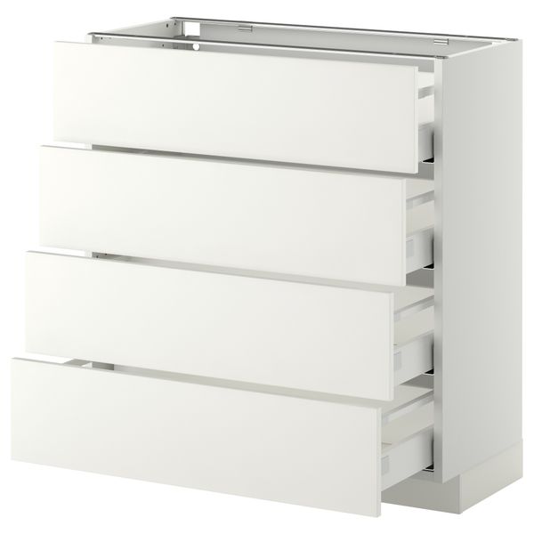 IKEA, вид спереди - схема-чертеж с размерами