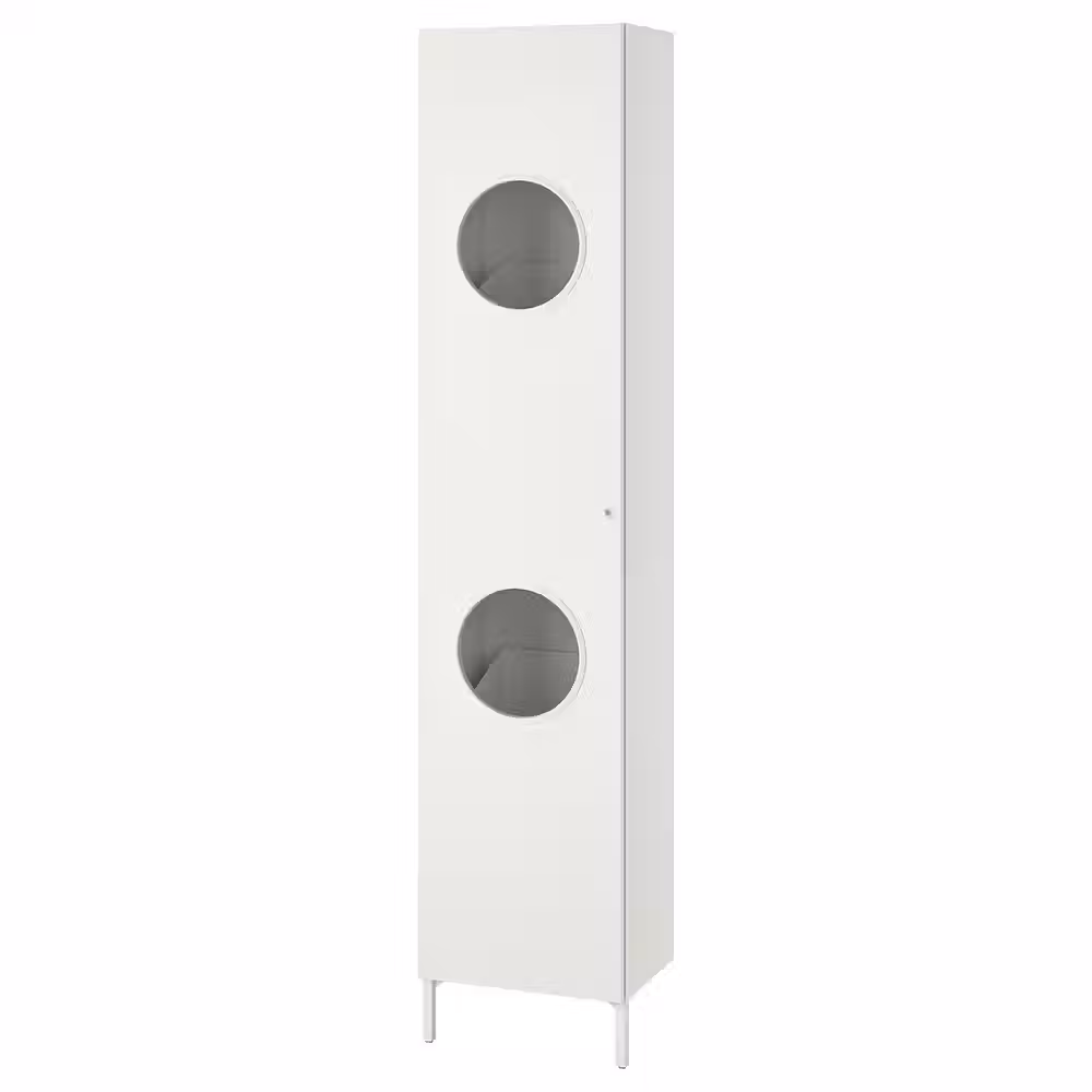 NYSJÖN Шкаф - белый 40x190 см - фото 1