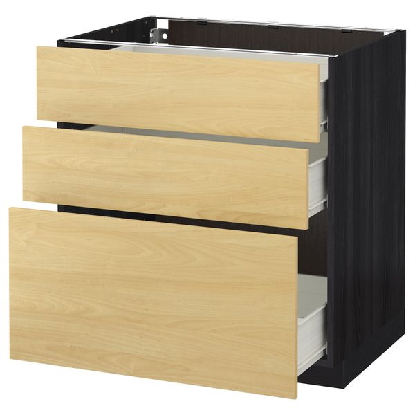 IKEA, вид спереди - схема-чертеж с размерами