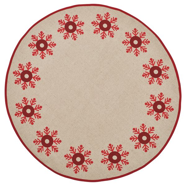 Подстилка для елки, неокрашенный, красный, 100 см IKEA VINTERFINT 805.810.85 - фото 1