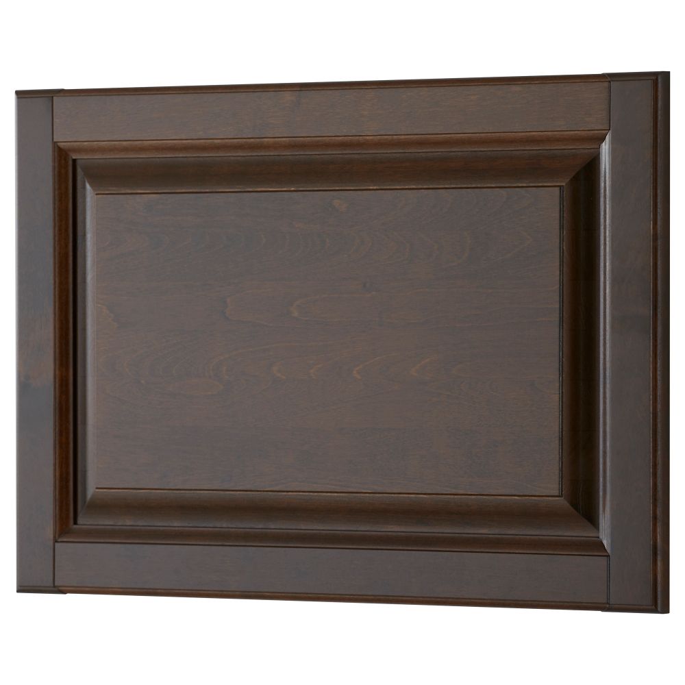 Фронтальная панель ящика ДАЛАРНА, темно-коричневый - схема-чертеж с размерами