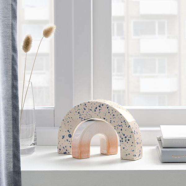 Набор украшений, 2шт, радуга с рисунком/синий розовый IKEA VIDSTRÄCKT ВИДСТРЭККТ 405.002.13 - фото 2