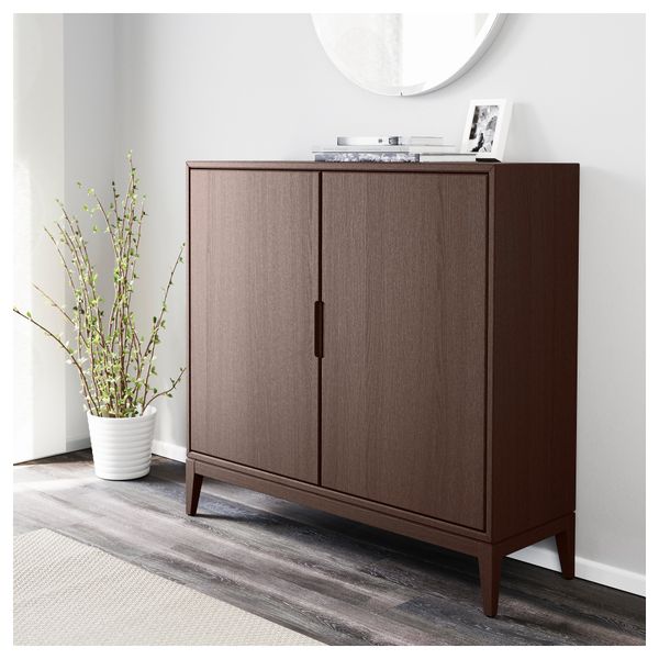 Шкаф РЕЖИССЁР, коричневый (118x110 см) - фото 2