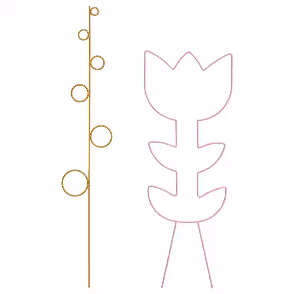 DOFTRIPS Опора для растения, 2 шт. - д/дома/улицы/разные формы - фото 1