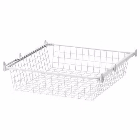 ALTARLIDEN АЛТАРЛИДЕН Проволочн корзина с направляющими - белый 60x62 см