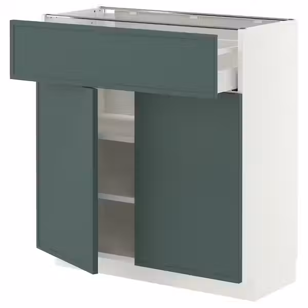 METOD / MAXIMERA Напольный шкаф с ящиком/2дверцами - фото 1