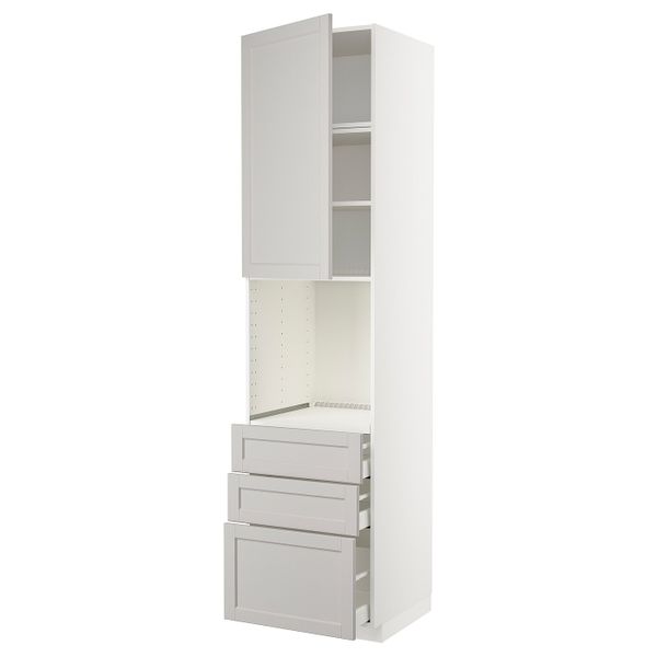 IKEA, вид спереди - схема-чертеж с размерами