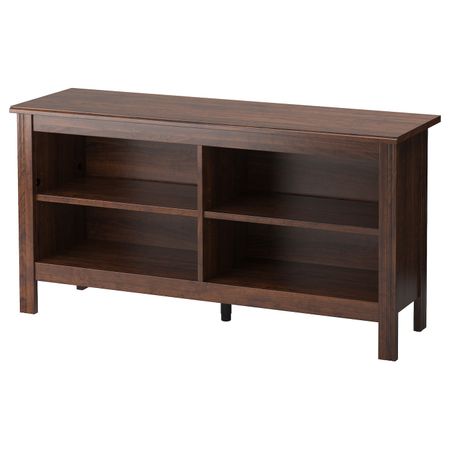 Тумба под ТВ, коричневый 120x36x62 см IKEA БРУСАЛИ 403.796.41