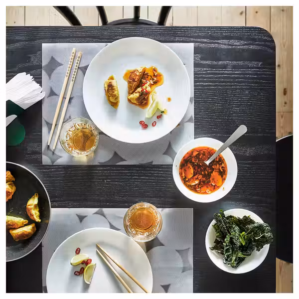 OFTAST Миска - белый 15 см - фото 3