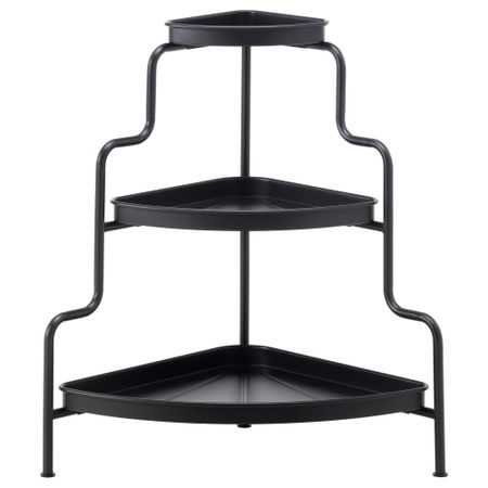 Пьедестал для цветов СОККЕР, д/дома/улицы, серый (71 см)