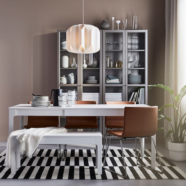 Абажур для подвесного светильника, текстиль/белый 47 см IKEA MOJNA МОЙНА 604.518.67 - фото 6